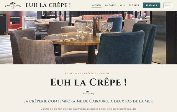 Site du restaurant Euh la Crêpe !