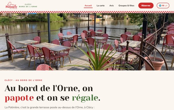 Site de la guinguette La Potinière